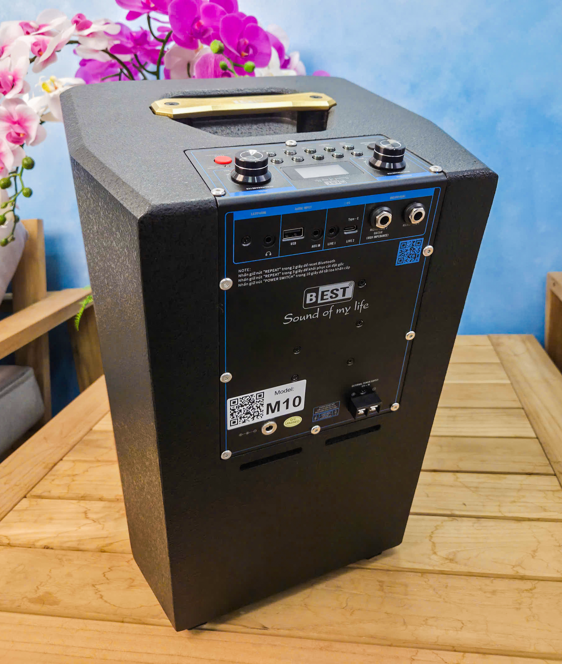 M10 - back M10 back Best® Audio - Loa kéo made in Viet Nam | BestAudio.org